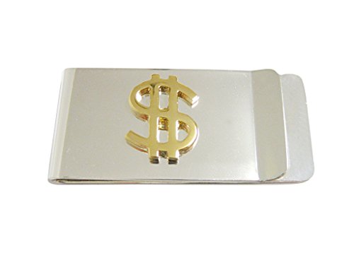 Kiola Designs Gold Toned US Dollar Sign Money Clip