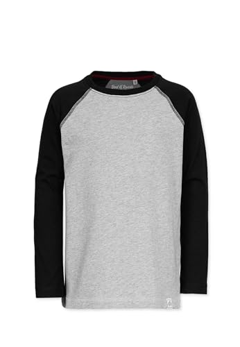 Band of Rascals Kinder Langarmshirt Raglan aus Bio-Baumwolle Black Gr. 146