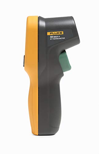 Fluke 59 Max+ Infrared Thermometer, Yellow, 59 max Plus, 10:1 DTS Ratio, FLUKE-59 MAX+ NA - image 3