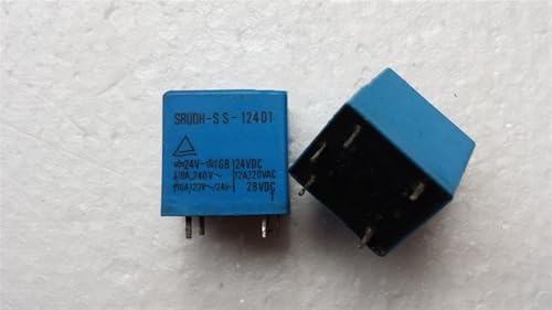 Relais électromécanique SRUDH-SH-124D1 24V CC 12A relais de puissance miniature 5 broches
