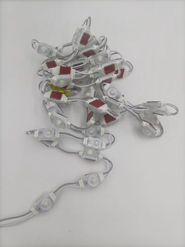 Image of Mini LED Module DC12V 0.36W 6500K White for Lightbox Letter Advertising Signs with Tape Adhesive Backside (200pcs Pack)