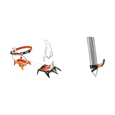 PETZL Unisex Verticality Irvis Hybrid, Mehrfarbig, 36-46 EU & Unisex trigrest Eispickel, schwarz/Orange, Einheitsgröße EU Cover