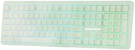 MechLands M108 100% Full Size Silent Office Keyboard with Number Pad