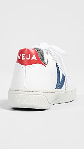Veja Women's V-10 Sneakers, White/Nautico/Pekin, 10 Medium US4