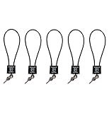 lockforall Cable Gun Locks with Keys Hunting Sports- Keyed Alike 15' Cable Gun Safe Lock CA DOJ Approved for Pistols, Handguns, Rifles, and Shotguns, Home, Storage Firearm Locking and Safety