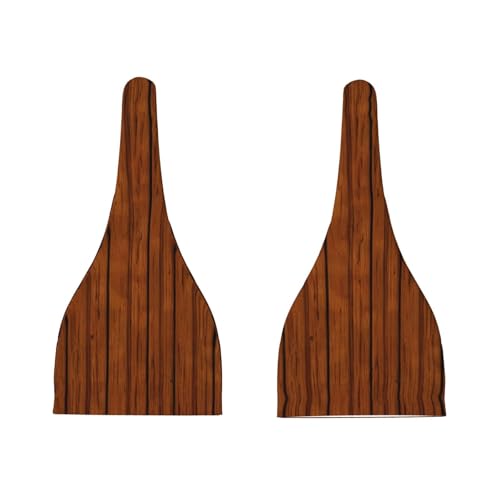 Newborn Baby Hat, Brown Wood Pattern Print Soft Top Knot Beanie Cap, Cute Baby Headwear for 0-6 Months3