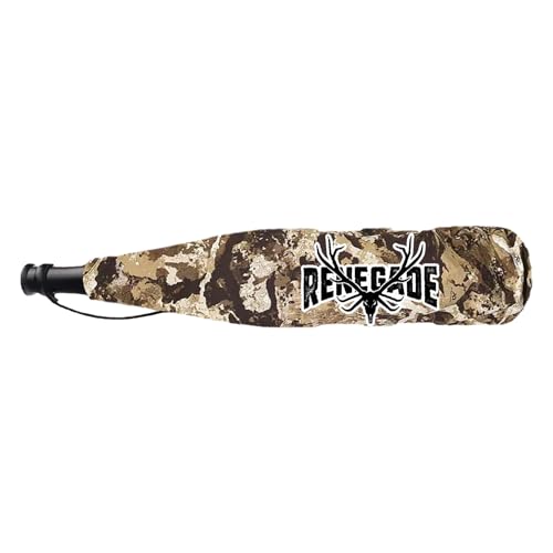 Phelps Game Calls Renegade Elk Bugle Tube - Shortened Professional Elk Bugling System with Corrugated Chamber for Extreme Volume and Diaphragm Use, First Lite Cipher