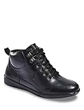 Chums Ladies Wide Fit Waterproof Leather Boot Black 6 UK