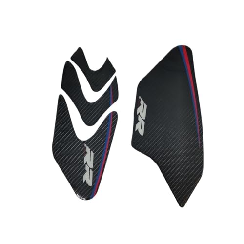 Stickers moto antidérapants en carbone pour réservoir S1000RR HP4
