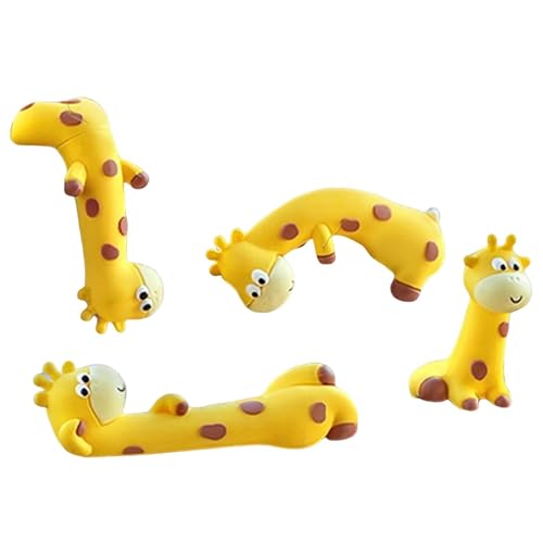 Statue Mini Girafe Réaliste Ornement de Bord pour Bureau et Intérieur Maison