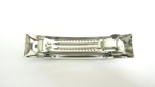 Generic 235213930819_19D2 Blue Stone Silver Tone Metal Native Tribal Hair Clip Barrette thumb #4