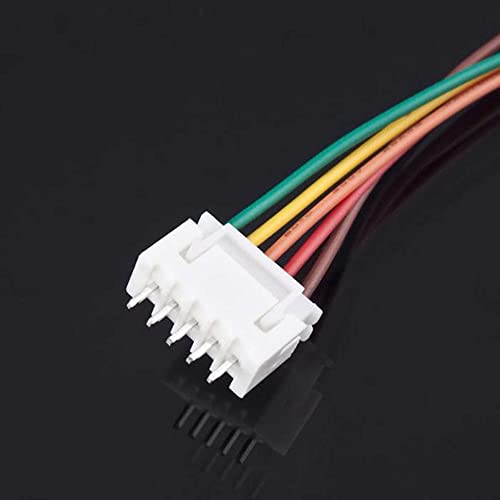 Kit 20 pares conectores JST-XH 5 pines con cable plano miniatura 4