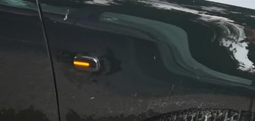 Clignotant latéral dynamique à défilement LED ambre pour Corolla E10 - 4