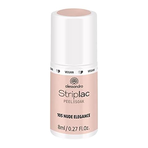 alessandro Striplac Peel or Soak -VEGAN- NUDE ELEGANCE Cover