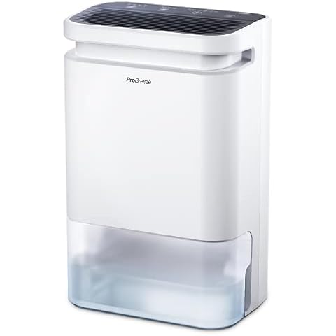 Pro Breeze Deshumidificador Desecante 10L con Filtro Antibacterial Cover