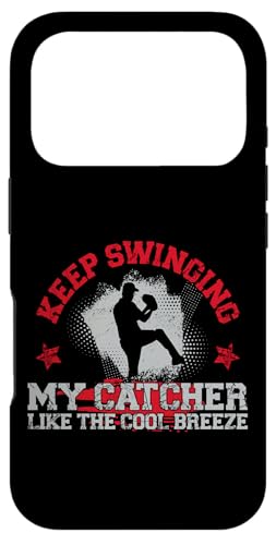싅t@sb`[ Be[W Keep Swinging My Catcher Like X}zP[X iPhone 17 Pro p