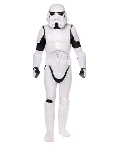 Spirit Halloween Star Wars Adult Stormtrooper Costume, Officially Licensed, Stormtrooper Outfit, Adult Sci-Fi Costume, Men, Size ADULT MEDIUM Standard, White
