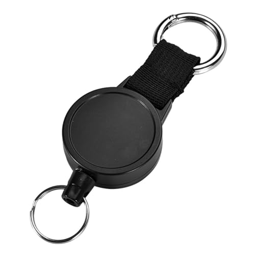 Câble métallique camping télescopique 80cm anti-perte pour clés et outils extérieurs