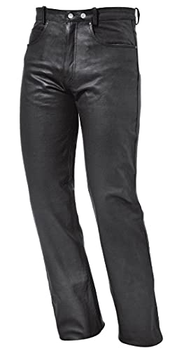 Held Cooper Damen Motorrad Lederhose, schwarz, 40