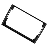 Beatifufu 10 bis 9 Zoll Navigationsrahmen Auto Kantenabdeckung mit Großem Bildschirm Universeller Schutzrahmen für Fahrzeugnavi Mittelkonsolen Panel Selbstgemacht Einbau