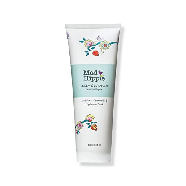 Mad Hippie Jelly Cleanser, Jelly to Milky Hydrating Face Wash, Vegan Skin Care, Removes Make Up & Sunscreen, Hyaluronic…