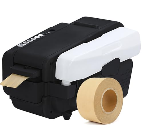 Distributeur automatique de ruban adhésif gommé avec longueur de tuyau humide contrôlable, plusieurs modes pour emballage express et boîte cadeau
