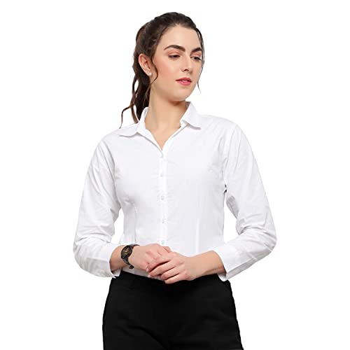 Image of Blue RoninWomen Stylish Western Official Formal Shirts for Women Regular fit Shirts for Women