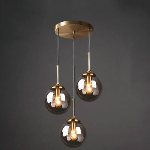 Image of Wall Lamp Chandelier Pendant Light, Home Decor for Bedroom, Living Room, Hallway, Cafe, Hotel, Restaurant (Black Hanging LAMP Set with LED Bulb Pack of 1)
