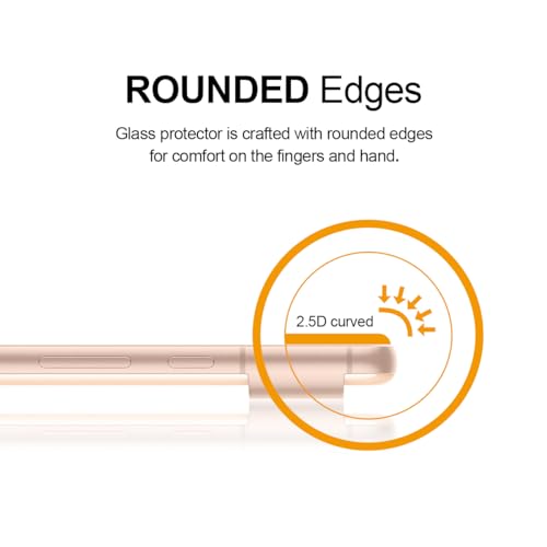 Supershieldz (3 Pack) Designed for Google Pixel 8a Tempered Glass Screen Protector, Anti Scratch, Bubble Free