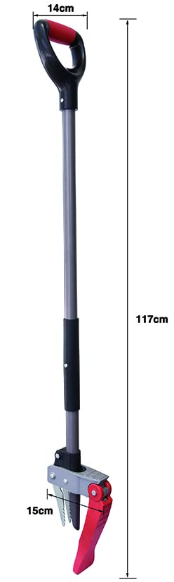 Griffe SG-ES10 INOX 2 Pointes - Griffe de jardinage en acier inoxydable - 4
