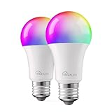 Treatlife Smart Light Bulb, Dimmable Multicolor...