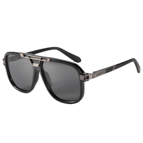 Lunettes de soleil vintage à large monture pour shooting street et mode outdoor dégradé