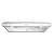Cosmo 5U30 30 in. Under Cabinet Range Hood with Ducted / Ductless Convertible Slim Kitchen Over Stove Vent, 3 Speed Exhaust Fan, Reusable Filter, LED Lights in Stainless Steel