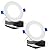 Sunco 2 Pack 4 Inch Ultra Thin LED Recessed Ceiling Lights Slim, 5000K Daylight, Dimmable, 10W, Wafer Thin, Canless with Junction Box - ETL T24