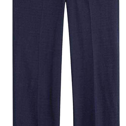 Men's Wrinkle-Resistant Flat-Front Chino Pant Stretch Solid Slim Fit Dress Pant Classic Casual Dress Pants4