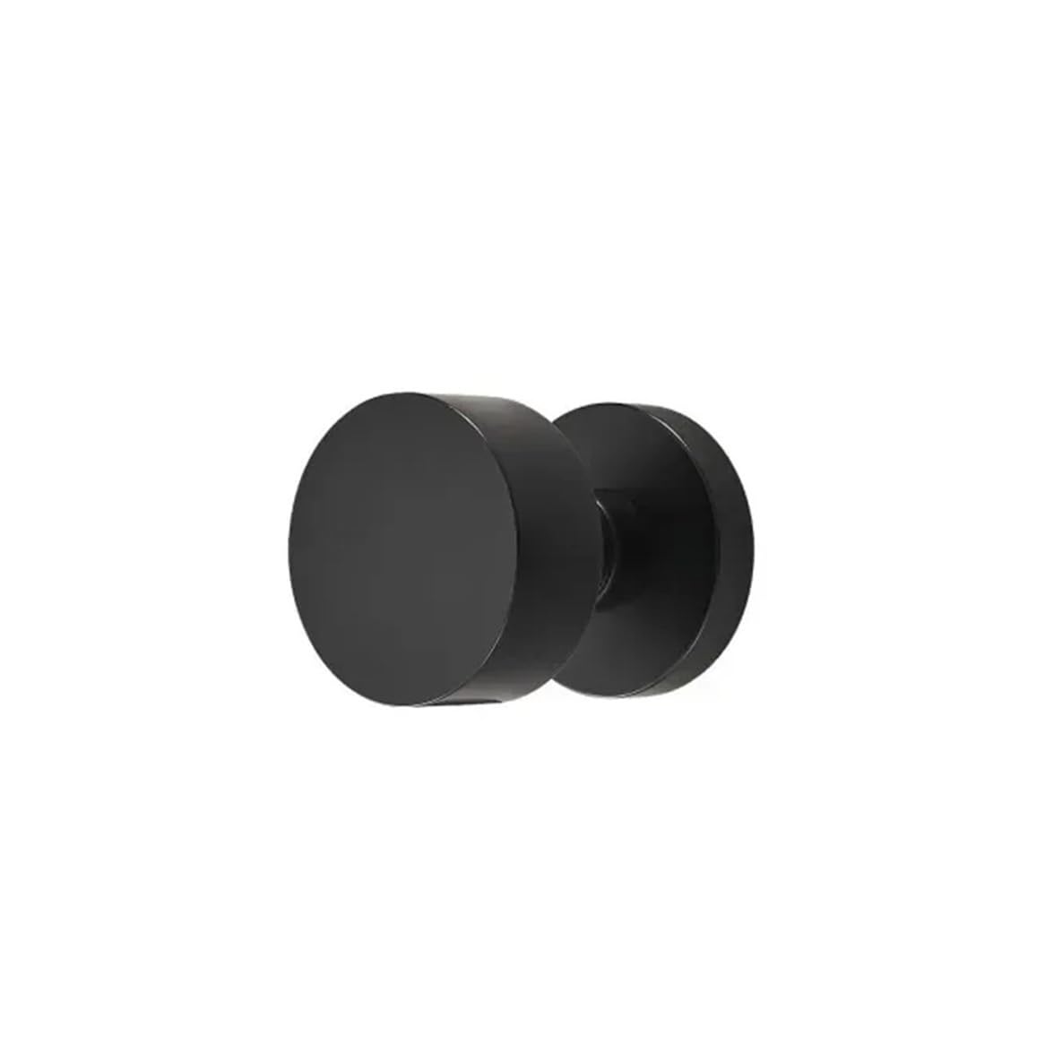 FBXRXZFPJ Silent Door Lock Handle Brass Indoor Round(Blackwhite)