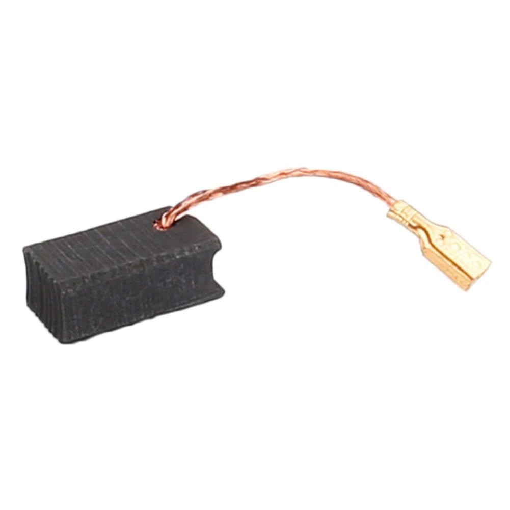Yjqhody One Color Carbon Motor Brush 10Pcs Carbon Brushes For Motor, Electric Hammer Brush Cutting Polishing Machine Power Tool Parts(5X10x17mm)