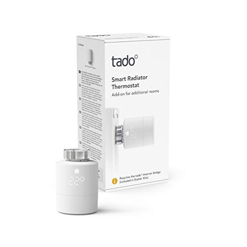 tado° Slimme Radiatorknop – Additioneel voor aansturing per kamer, intelligente verwarmingsaansturing, eenvoudige doe… - Image 3