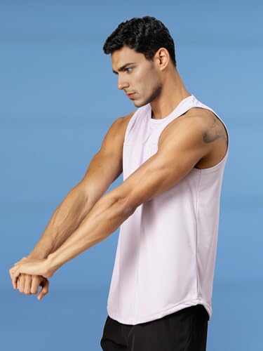 Image of CHKOKKO Men's Workout Gym T-Shirt Lightweight Sleeveless