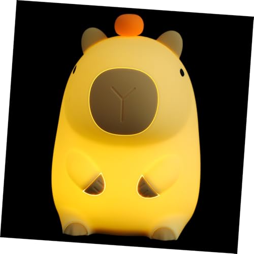 Lámpara de noche de silicona con diseño de animal, cable USB miniatura 1