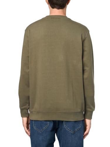 HUGO Men's Big Logo Pullover Sweatshirt2