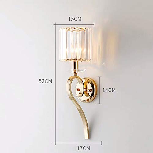 Applique murale cristal chambre solution pour couloir sombre - 3