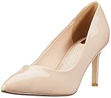 Sehr leichter Schuh Buffalo Damen Alivia Pumps, Beige (Nude 000), 40 EU