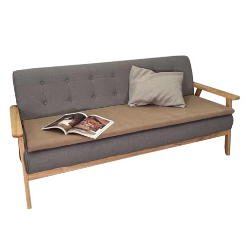 オーシン フリース ソファーパッド あったかソファパッド 3人掛け 150cm キャメル cs-1029 洗える ウォッシャブル 清潔 あったか ソファ 座布団 エアーラッセル (キャメル, 3人掛け用(150×50cm))