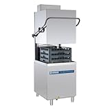 GastroHero Haubenspülmaschine PROFI 54SL 400 V mit Laugenpumpe und Wärmerückgewinnung Gastronomiebedarf
