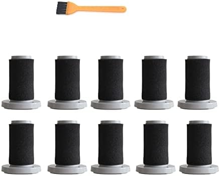 Filter Compatible For Deerma DX700 DX700S Vacuum Cleaner Cleaning Brushe Deep Filtration Replacement Accessories Parts (Color : 10pcs)