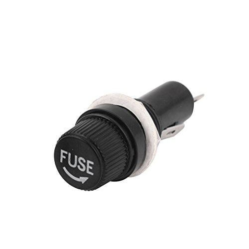Aexit AC 250V 10A Panel Mounting Fuse Holder for M306 6mm x 30mm Fuses (aefb5ded20ca3b013ca7b5d73d137043)