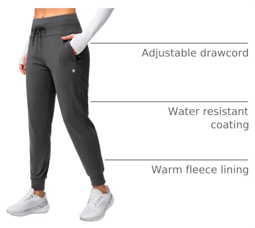 Women's Fleece Lined Joggers - image 4