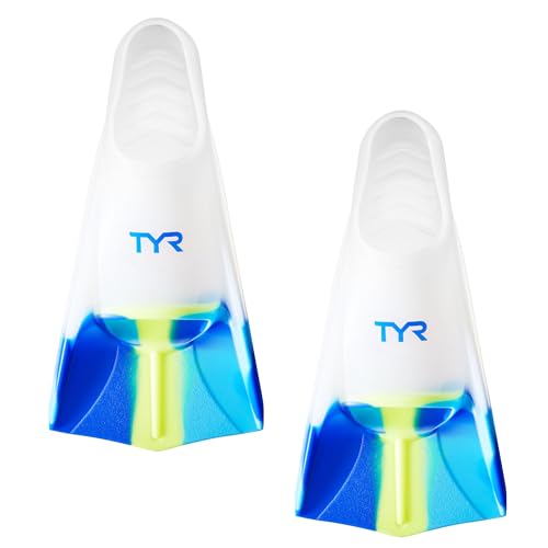 TYR Stryker Silicone fin Swimming Equipment, Clear, Medium
