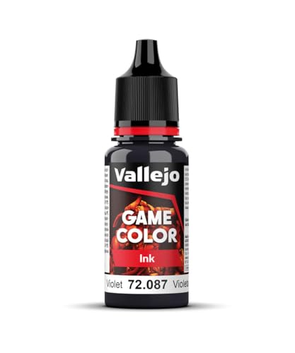 Vallejo Game Color Acrylic Paint, Violet, 18 ml, Self-Leveling Formula, BSL System, Ideal for Miniatures and Models